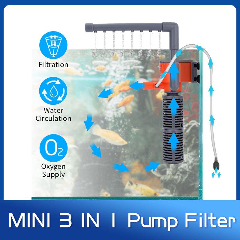 Xl Aquarium Fish - Xilong XL-666/777A Mini pompująca pompa z