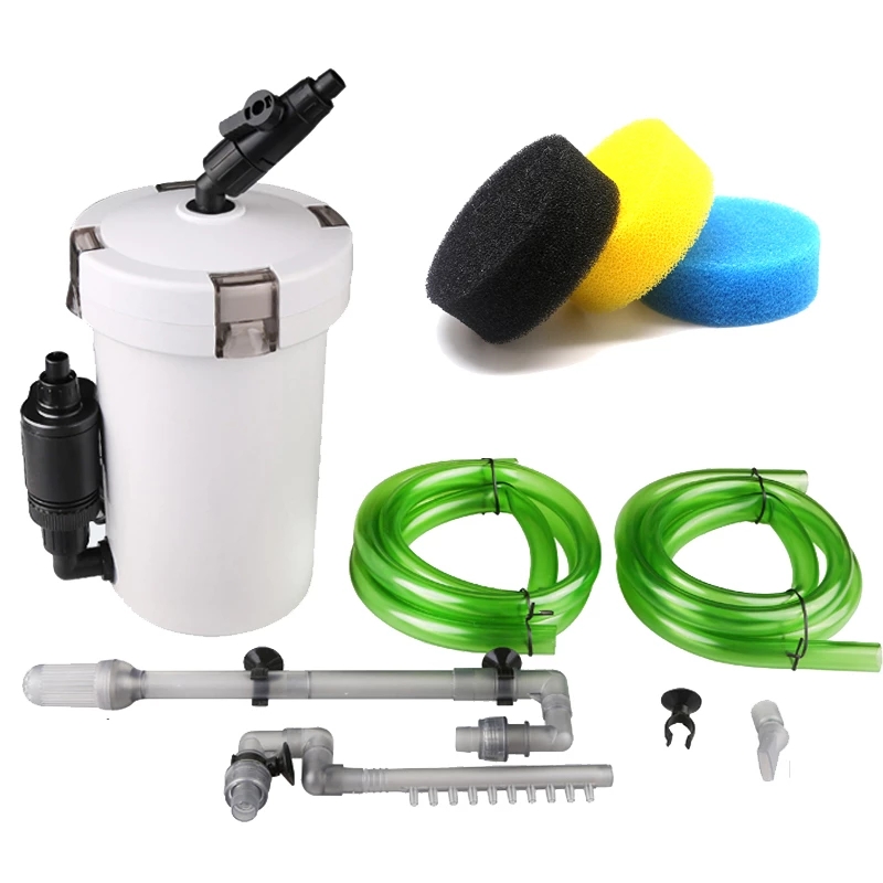 Aquarium Fish Usa - Ultrascichy zewnętrzny filtr akwariowy HW‑602B HW‑603B