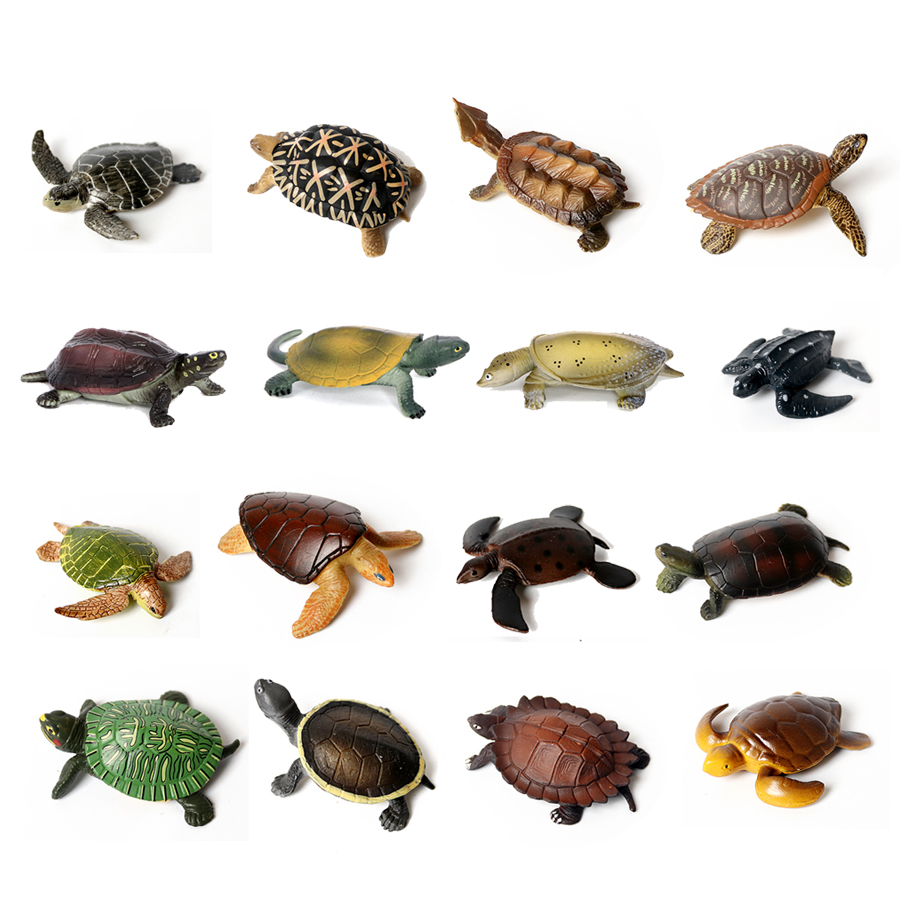 Aquarium Fish Marine - Realistyczne miniatury życie morskie żółwiem morskim