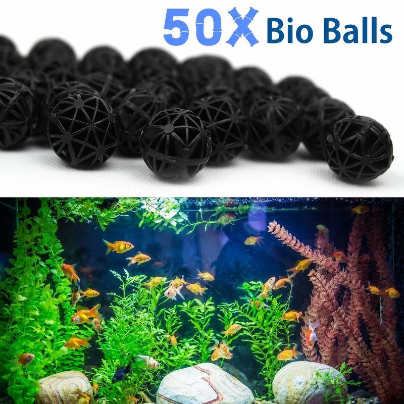 50 szt. 16mm Kulki Filtracyjne – Aquarium Fish Marine recenzja i cena